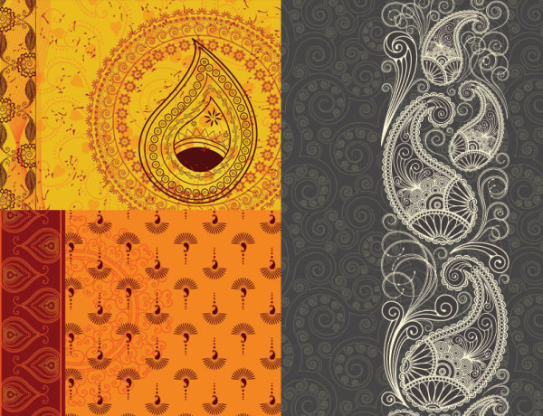 India ham grain background vector material

