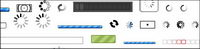 Page loading gif animation material