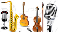 Fine material instrument - vector material
