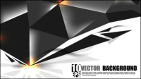 Brilliant sense of technology background 01 - vector material