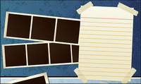 Nostalgic photos and paper
