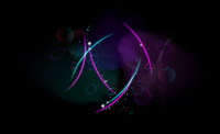 Glare of light vector