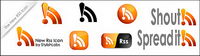 Crystal vector icon material