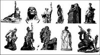 Go Media produced vector material - sculptures