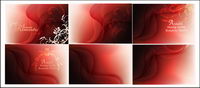 Fantasy red background patterns