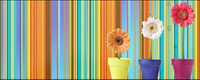 Summer Korean style background material layered psd-10