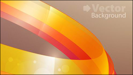 Colorful ribbon vector material -2