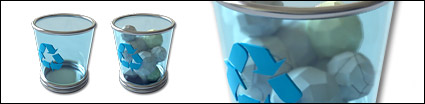 Vista style trash icon png